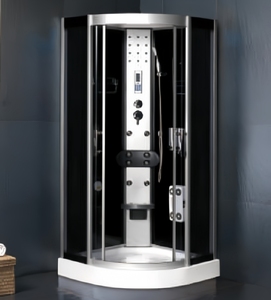 Porte coulissante en verre trempé, pour <span class=keywords><strong>salle</strong></span> <span class=keywords><strong>de</strong></span> <span class=keywords><strong>douche</strong></span>, <span class=keywords><strong>moderne</strong></span>, à vapeur - Product Image 6