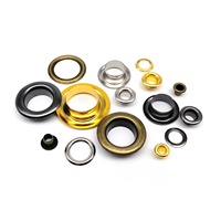 2.5-12mm oeillet en métal de haute qualité avec rondelle œillet anneau trou d'air Rivet pour sac en cuir chaussures ceinture casquette vêtements 4 couleurs