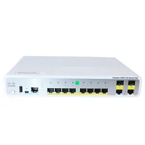 Digunakan WS-C3560CG-8PC-S Switch 3560 8 PoE Port 2 Port Uplink IP Base Switch
