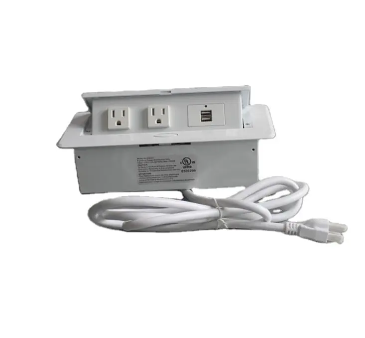 Switch socket conference table multi plug desk socket vertical desk socket