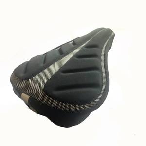 Funda para sillín de bicicleta Fengyzuodoian, almohadilla de silicona transpirable negra y cómoda para asiento de ciclismo, para bicicleta de montaña, unisex para adultos - Product Image 4