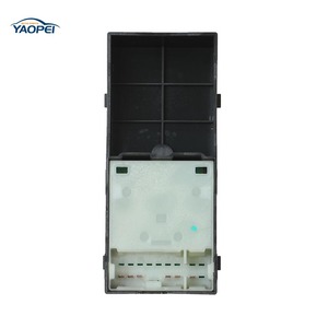 Commutateur de lève-vitre électrique conducteur avant droit 100029728 25401-AX600 pour Nissan <span class=keywords><strong>Micra</strong></span> K12 2002-2010 - Product Image 2