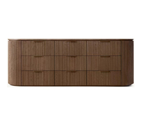 Modern sederhana negara Amerika Retro gaya Wabi Sabi kayu Solid Nine-Dou pintu masuk dekoratif kamar tidur sisi kabinet ruang tamu