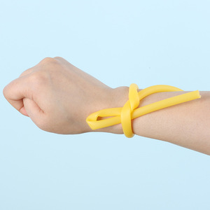 Tuyau médical en latex Huayue, 1 mètre, garrot en caoutchouc naturel jetable pour usage en laboratoire - Product Image 5