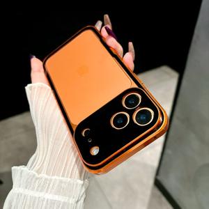 <span class=keywords><strong>Coque</strong></span> de protection antichoc en métal avec verre HD anti-<span class=keywords><strong>espion</strong></span> 360° de luxe pour iPhone 17 Pro Max, 17 Pro, 17 - Product Image 1