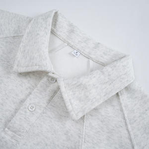 Sudadera de <span class=keywords><strong>Cuello</strong></span> Alto con Textura Gruesa para Hombre, Otoño, Talla Grande, Estampado Personalizado, Manga Larga, <span class=keywords><strong>Cuello</strong></span> Redondo - Product Image 6