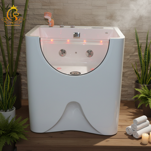 Baignoire Spa pour Animaux de Compagnie en Acrylique EUR PET avec Ozone, Bain Spa pour Chiens pour Salon de Toilettage pour Animaux de Compagnie, Lavage de Petits à Moyens Chats et Chiens avec Jacuzzi - Product Image 1