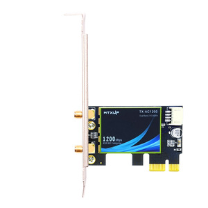 Carte réseau sans fil intégrée au PC de bureau Qualcomm TX-1200AC 5G double bande Gigabit PCIE WIFI 4.1 - Product Image 3