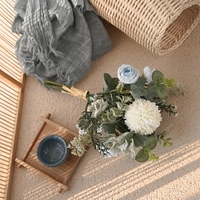 Nicro CF01092 — Bouquet de pissenlits roses artificiels, nouveau Design, décoration de mariage et de jardin