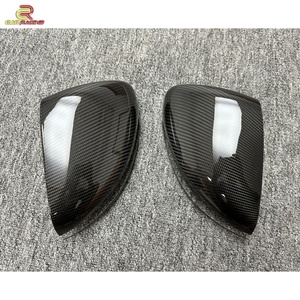 Cubiertas de Espejos Laterales para Mercedes Benz Clase G W464 W463A G500 G63, Tipo Adhesivo de Fibra de Carbono Seca, Cubierta de Espejo Retrovisor, Accesorios para Automóviles - Product Image 6