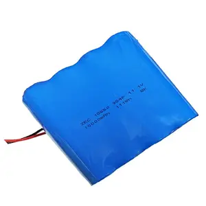 18650 rechargeable ternary lithium battery pack 3S4P 12V 10Ah for Portable device power supply