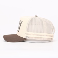 Textura resistente Chuck Trucker Cap Hat 3D bordado Velour Denim Mesh Corduroy estilo de moda para deportes al aire libre Casual Travel