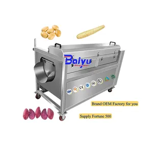 Baiyu Parsnip and Potato Washing and Peeling Machine Fruit & Vegetable Peeler for Efficient Cleaning