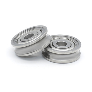 Poulie de glissière de rail de guidage non standard en acier inoxydable S626ZZ avec rouleau en forme de U et poulie à corde 6*22*7.3mm - Product Image 5