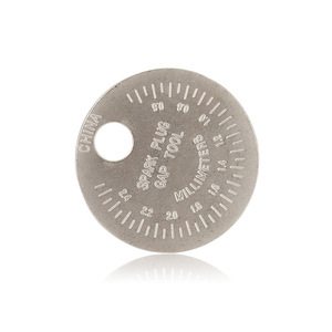 Spark <b>Plug</b> Gap Gauge Tool 1.4 To 24 Millimeters For Measurement And Adjustment - Product Image 1