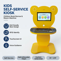 Kioscos de Autopago para Bibliotecas HAUMR, Equipo Inteligente para Bibliotecas, Kiosco de Autoservicio para Préstamo y Devolución de Libros para Niños