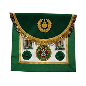 Delantal bordado a mano del Grand Loge, antiguo y escocés - Product Image 1