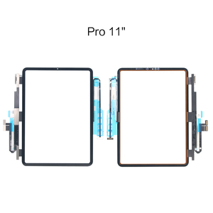 Reparación de restauración de digitalizador de pantalla táctil de cristal para <span class=keywords><strong>iPad</strong></span> Mini 4 5 6 <span class=keywords><strong>Pro</strong></span> 9,7 10,5 10,9 11 12,9 probado - Product Image 1
