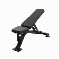 Banco de Pesas Ajustable Comercial para Entrenamiento de Fuerza en Interiores, con Inclinación, Declinación y Posición Plana, Equipo de Gimnasio