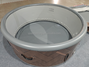 Bain à remous gonflable en PVC DWF personnalisé de qualité supérieure, 180 cm, <span class=keywords><strong>avec</strong></span> jets de massage, pour 4 à 6 personnes - Product Image 1