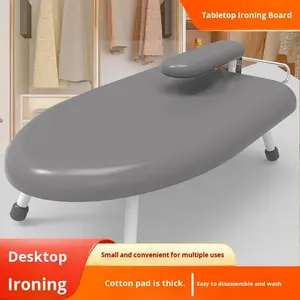 Petite planche à repasser moderne en plastique Tapis à repasser pliable domestique avec support Mini support à repasser et table <span class=keywords><strong>multifonction</strong></span> - Product Image 5