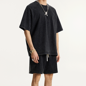 เสื้อยืดโอเวอร์ไซส์แบรนด์อเมริกันสุดฮิต ลายบาติก แขนสั้น วินเทจ 285 กรัม เสื้อยืดผ้าฝ้ายแท้ ซักแล้ว - Product Image 3