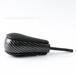 Pomo de Palanca de Cambios de Cuero para Auto, Electrochapado en Negro Mate, Ergonómico, para BMW E81 E82 E87 E90 E91 E92 E93 E36 E38 E39 E46 Z4 - Product Image 2