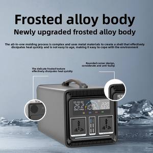 Centrale électrique portable haute puissance 220V pour stockage d'énergie mobile <span class=keywords><strong>en</strong></span> plein air pour le camping, diffusion <span class=keywords><strong>en</strong></span> <span class=keywords><strong>direct</strong></span>, pannes d'urgence MPPT - Product Image 3