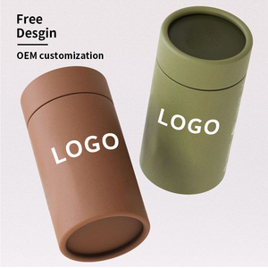 Hot Sang Trọng In Trà Cà Phê Đậu Xi Lanh Bao Bì Hộp Phân Hủy Sinh Học Bao Bì Giấy Ống Vòng Các Tông Ống Bao Bì - Product Image 1