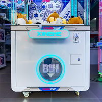 Machine de jeu à grue à monnayeur en métal, machine de jeu à cadeaux, facile à utiliser et à entretenir, garantie 1 an