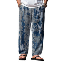 Pantalon droit mi-long pour homme, écologique, séchage rapide, respirant, confortable, imprimé motifs artistiques uniques et tendance, tissu lisse - 35 ans d'expérience