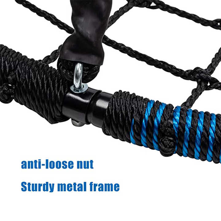 ZOSHINE Customizable Multi-Strand Ropes Garden Nest Swing Outdoor ...