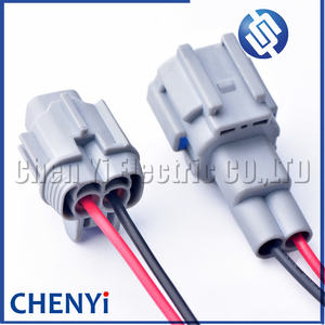 Conector solenoide automático de 2 pines, luces antiniebla, enchufe de arnés de cables, 6188-0554 6185-0867 6918-1774- - Product Image 4