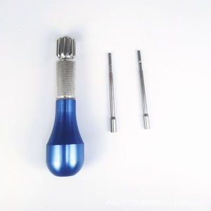 Herramienta manual para implantes dentales con mango para tornillos de anclaje, color negro y azul, 180g, para uso en adultos - Product Image 3