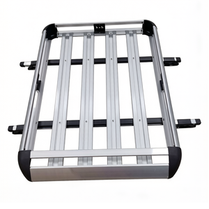 Portapacchi Universale Leggero - Cesto Portabagagli a Doppio Strato in Alluminio con Barre Trasversali <span class=keywords><strong>per</strong></span> SUV e Camion - Product Image 2