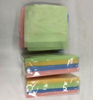 Paquete de 100 Paños de Limpieza para Gafas, 4 Colores, Paños para Lentes de 13*13cm, para Gafas, Mac, Cámara, Computadora
