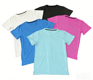 Ensemble de sport et fitness <span class=keywords><strong>en</strong></span> polyester, nouveau, respirant, à séchage rapide, décontracté, unisexe, à manches courtes et shorts, tendance, vente <span class=keywords><strong>en</strong></span> gros - Product Image 5