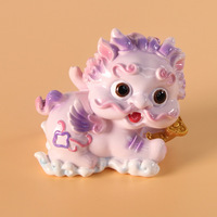 Figurines personnalisées en résine, ornements créatifs et adorables, nouvelle collection de figurines artisanales en résine PI Xiu, décorations de collection.