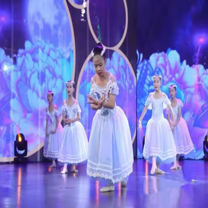 पेशेवर बैले रोमांटिक टुटू लंबी स्कर्ट काले लाल रंग की पोशाक वयस्क बच्चों के बैले प्रदर्शन पोशाक - Product Image 6