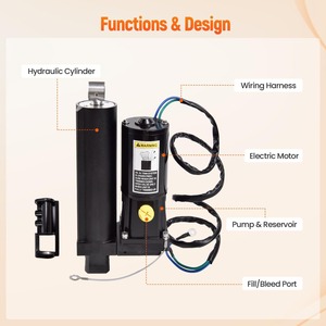 Unidad de Inclinación y Trimado Eléctrico Compatible con Motor Fuera de Borda <span class=keywords><strong>Yamaha</strong></span> FT25(68U/6BL)/F30(69H/6BT)/F40(67C/6BG) OEM: 67C-43800-00-4D - Product Image 5