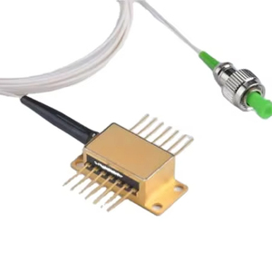 PM Polarização Mantendo Fibra de Alta Potência 50mW <span class=keywords><strong>1310nm</strong></span> <span class=keywords><strong>DFB</strong></span> 14 pinos Borboleta Pacote Módulo <span class=keywords><strong>Laser</strong></span> Diode