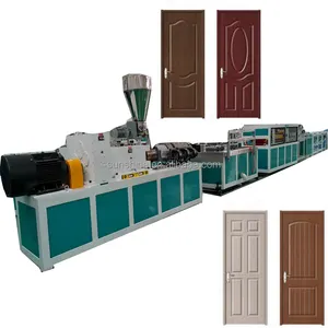 WPC PVC Hollow Door Board Profile Extrusion Making Manufacturing Machine