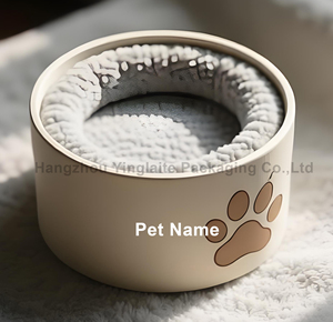 Urne <span class=keywords><strong>pour</strong></span> animaux de compagnie <span class=keywords><strong>en</strong></span> PU personnalisée, estampage à chaud <span class=keywords><strong>en</strong></span> feuille d'or, commémorative, <span class=keywords><strong>pour</strong></span> chiens et chats, fournitures vétérinaires <span class=keywords><strong>en</strong></span> gros - Product Image 2