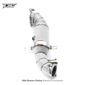 Downpipe di scarico Boska in acciaio inox tubi di scarico di alta qualità per <span class=keywords><strong>ALFA</strong></span> <span class=keywords><strong>ROMEO</strong></span> Giulia/<span class=keywords><strong>Stelvio</strong></span> 2.0T 2017-2019