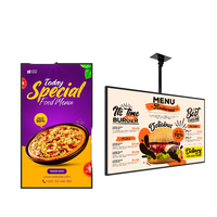 Sistema de Señalización Digital Comercial y Pantalla LCD Publicitaria para Centros Comerciales, Reproductor de Video para Orientación