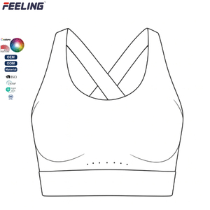 <span class=keywords><strong>Soutien</strong></span>-<span class=keywords><strong>gorge</strong></span> de <span class=keywords><strong>sport</strong></span> sans couture à fort <span class=keywords><strong>impact</strong></span> avec dos croisé et perforation laser, maintien sans armatures pour la course et le yoga, disponible en OEM/ODM - Product Image 1