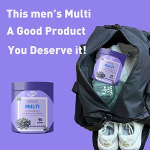 Gomitas Multivitamínicas para Hombres Adultos, Venta Caliente OEM/ODM, No Aptas para Adolescentes o Niños, Suplementos Herbales, Apoyo Energético - Product Image 4