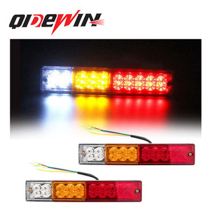 ไฟท้าย LED Qideguan 20LED 12-24V สำหรับรถบรรทุกรถตู้รถพ่วงรถเข็น - Product Image 3