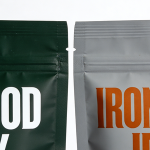 Eco Friendly Reusable Food Storage <b>Bags</b> Beef Jerky Packaging Stand Up Mylar <b>Bag</b> With Resealable Ziplock - Product Image 2