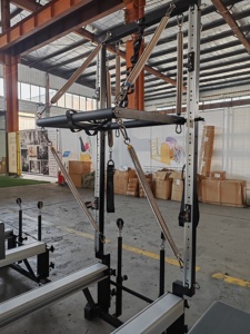 [Qualité professionnelle] <span class=keywords><strong>Reformer</strong></span> de Pilates en aluminium pour studio de yoga, salle de sport, <span class=keywords><strong>club</strong></span> LW-MA006T - Product Image 4